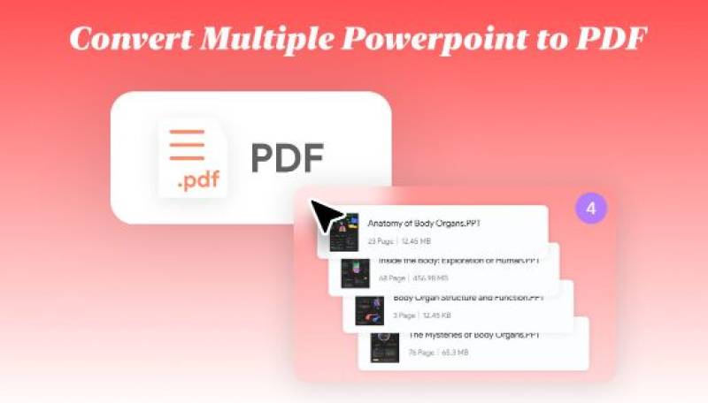 ダウンロード不要で大容量のPowerPointファイルをPDFに変換